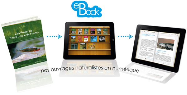 Nos ouvrages naturalistes au format ebook